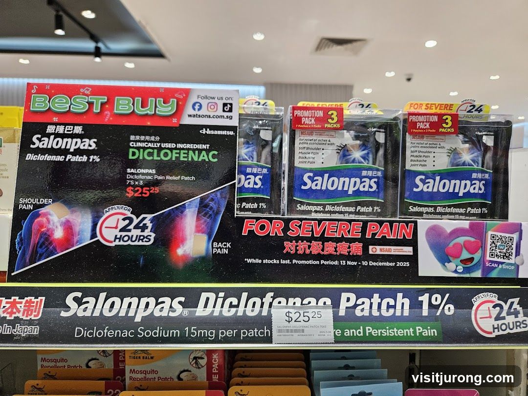 Salonpas Diclofenac Patch Promotion