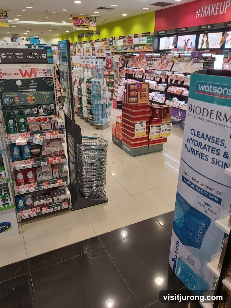 Watsons Store Interior