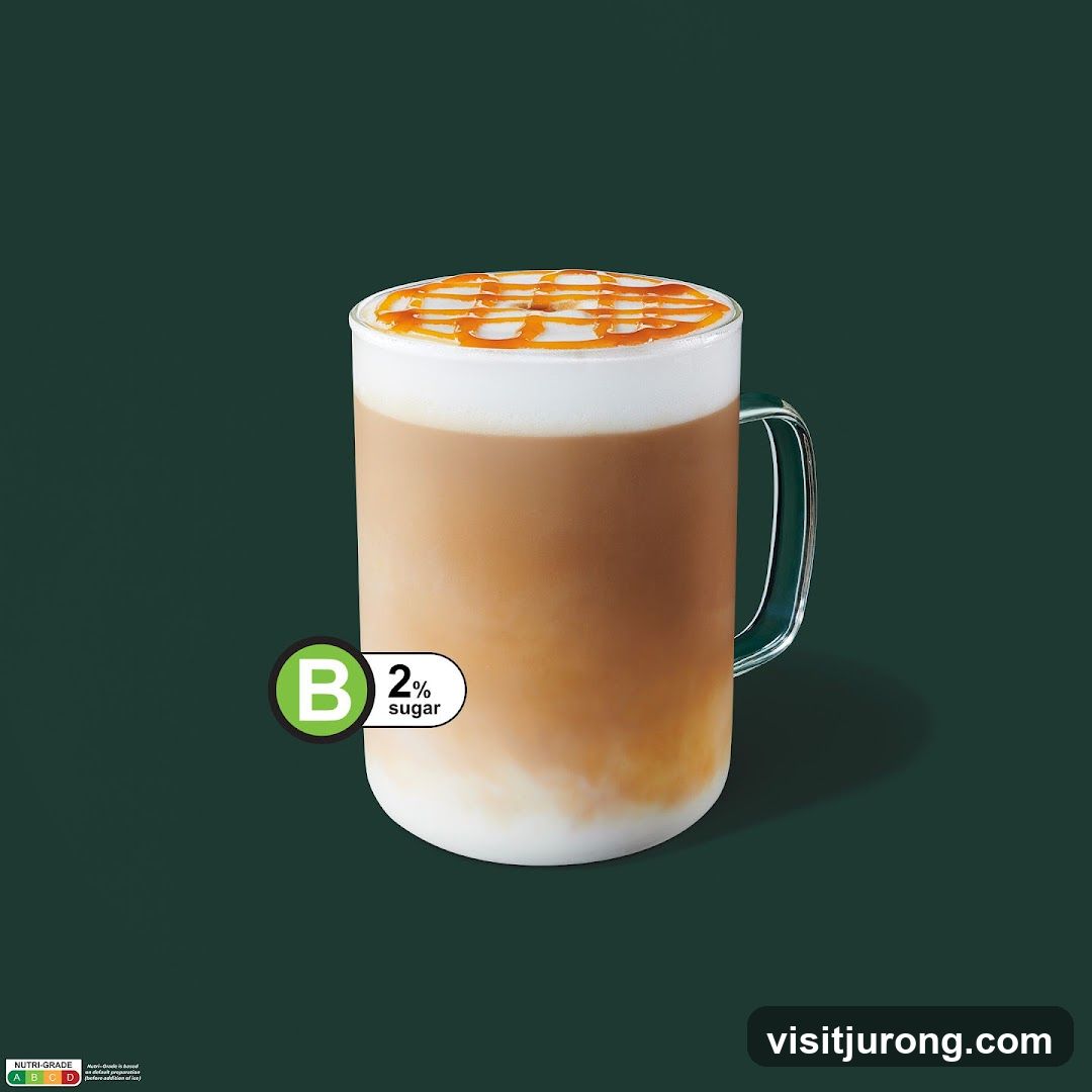 Caramel Macchiato with Nutri-Grade Label