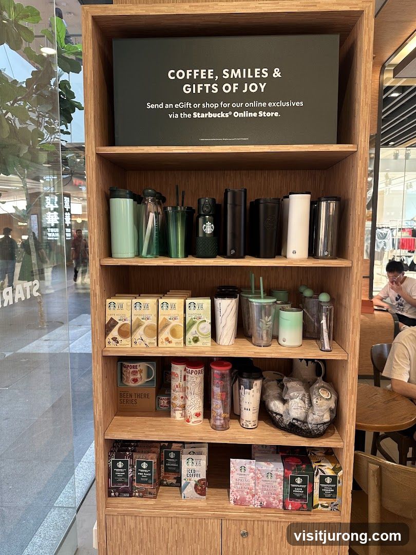 Starbucks Merchandise Display