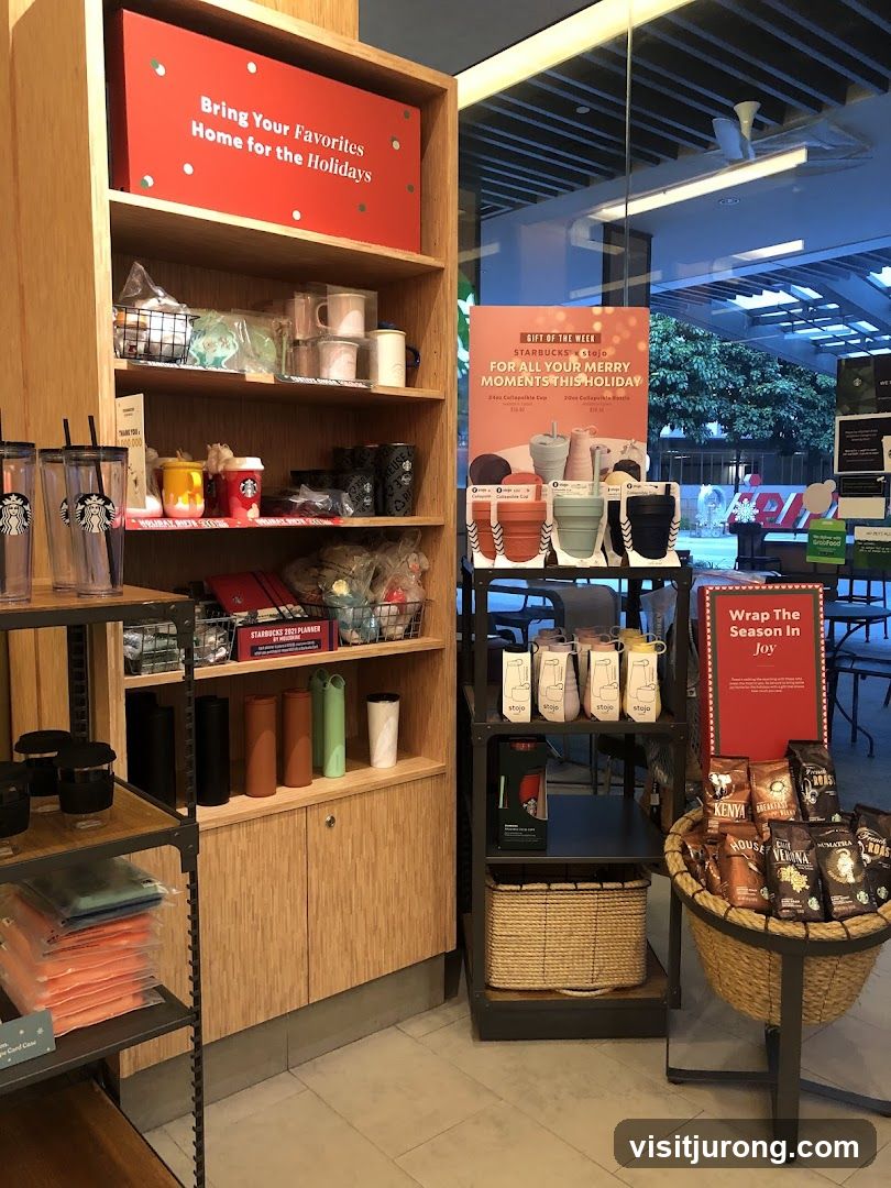 Starbucks Holiday Display