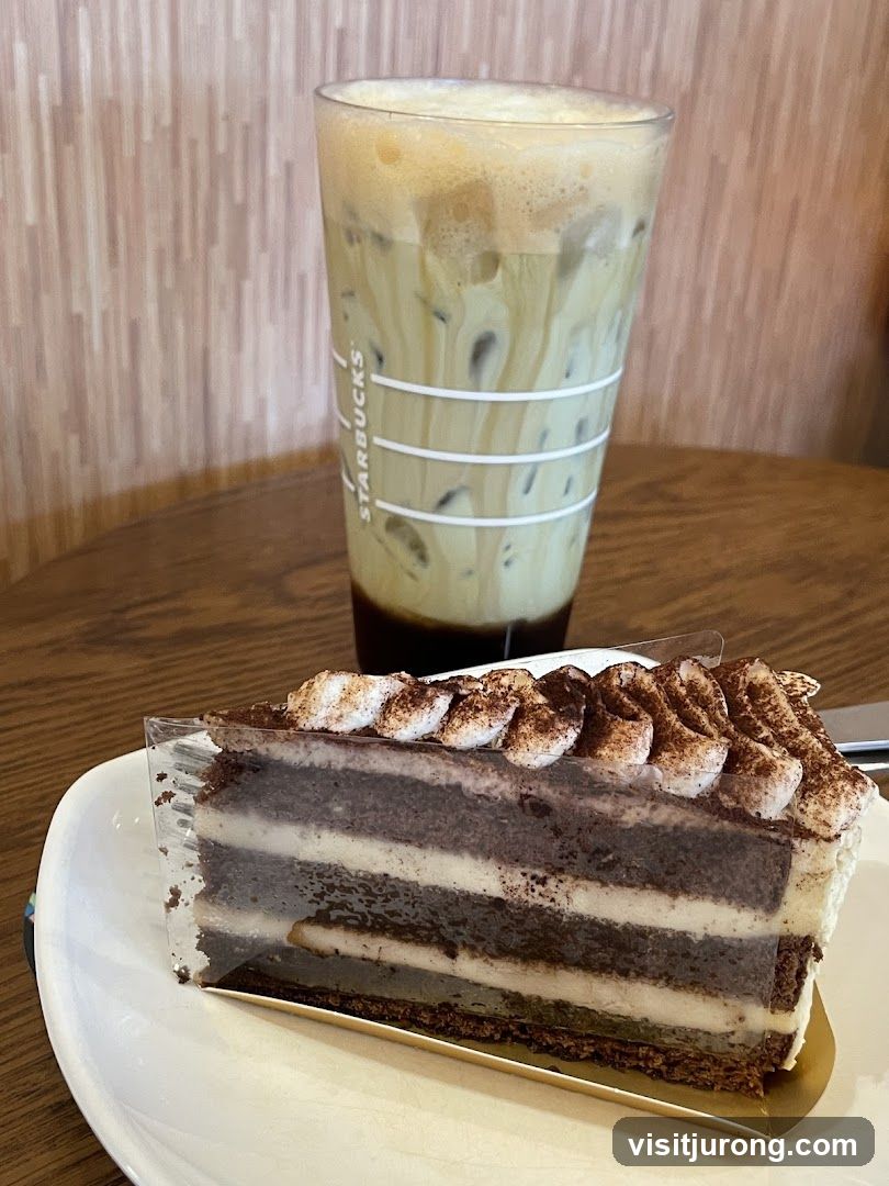 Iced Coffee and Chocolate Cake