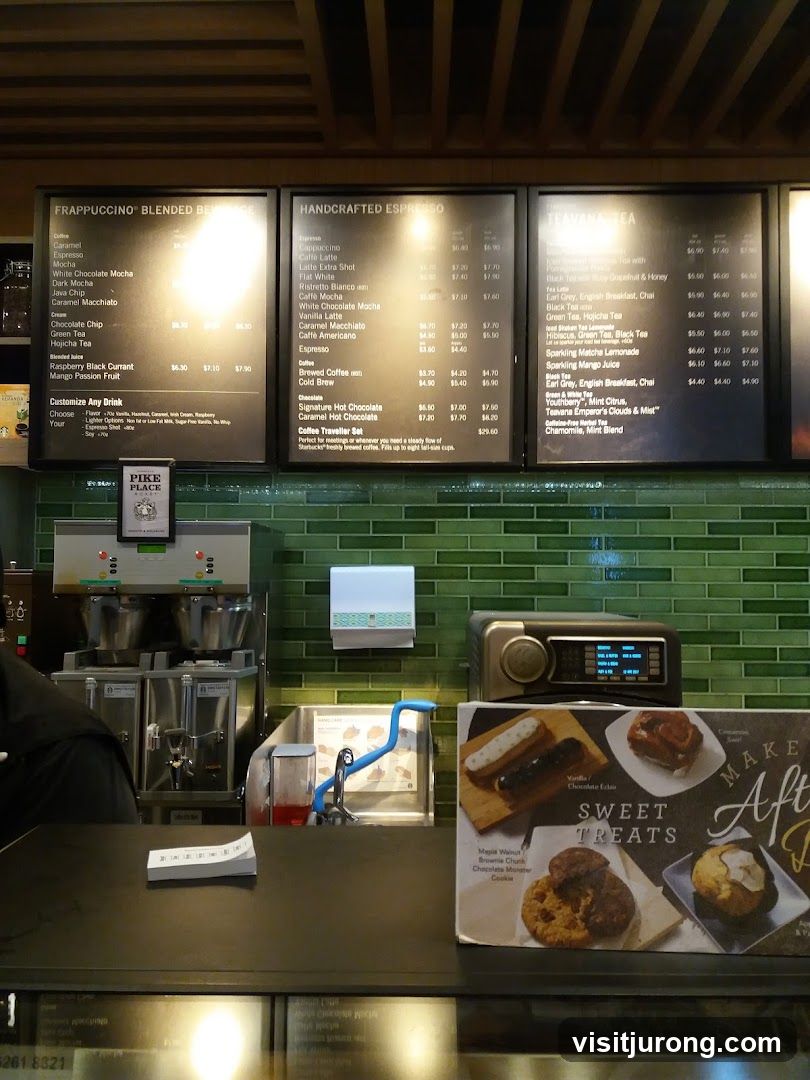 Starbucks Menu