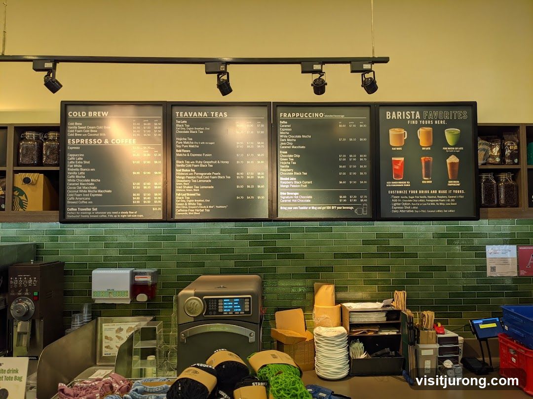 Starbucks Menu
