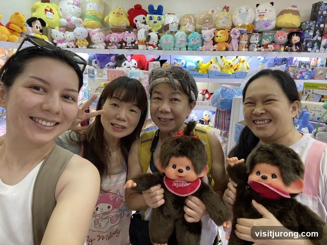 Group of women with stuffed toys