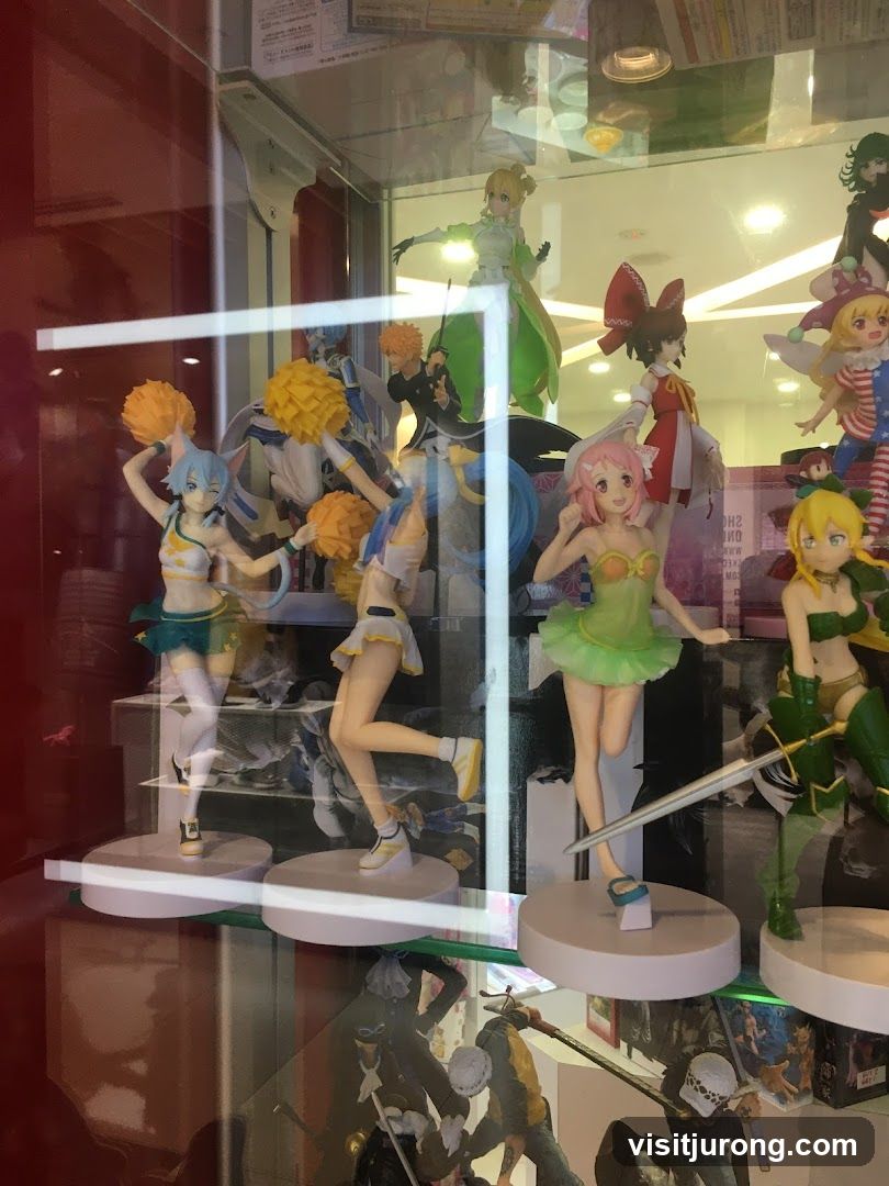 Anime Figurines Display
