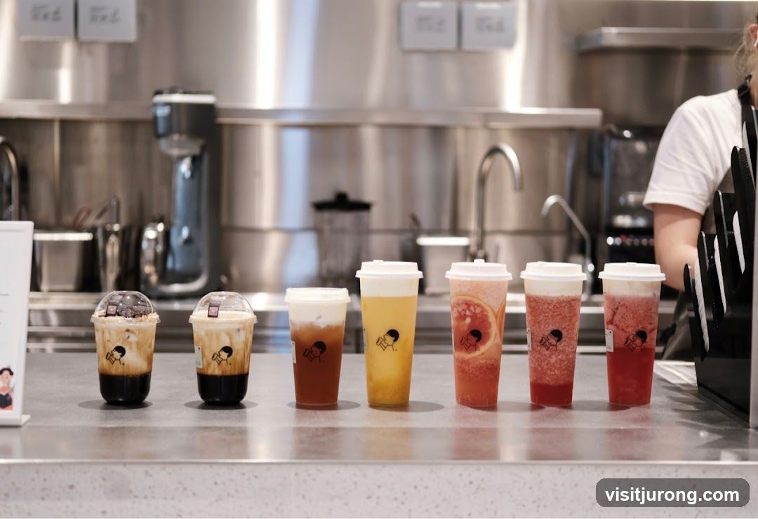 Assortment of Drinks