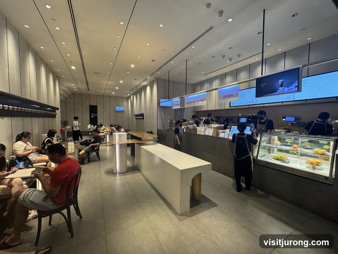 Modern Tea Shop Interior