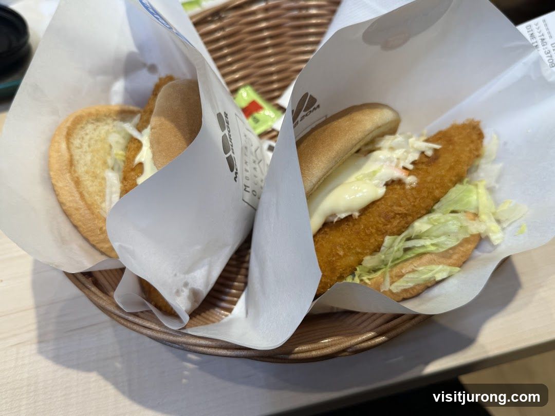 Two Burgers in a Basket