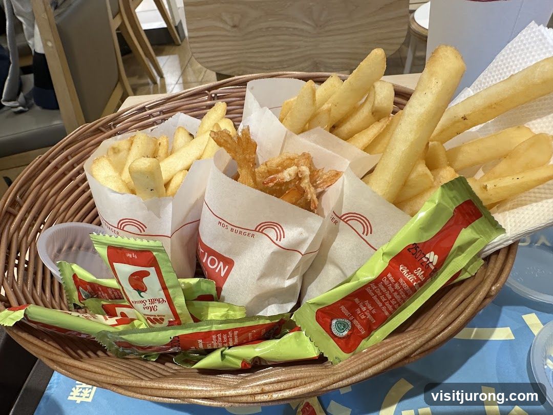 French Fries and Chili Sauce