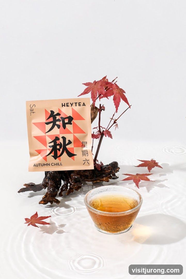 Autumn Chill Tea Packaging