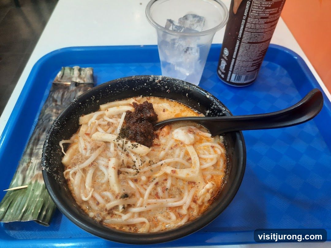 Laksa with Drink