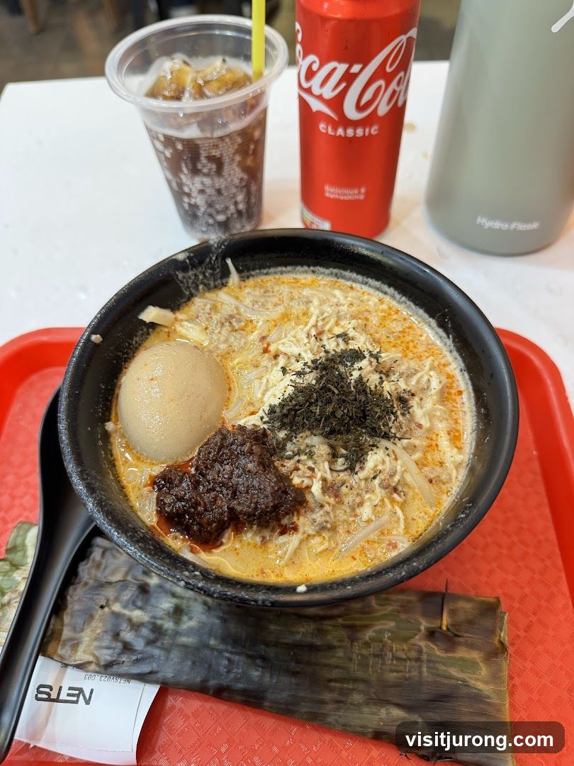 Laksa with Coca-Cola