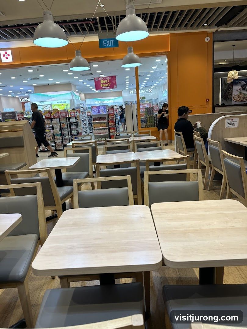 Pharmacy Cafe Seating Area