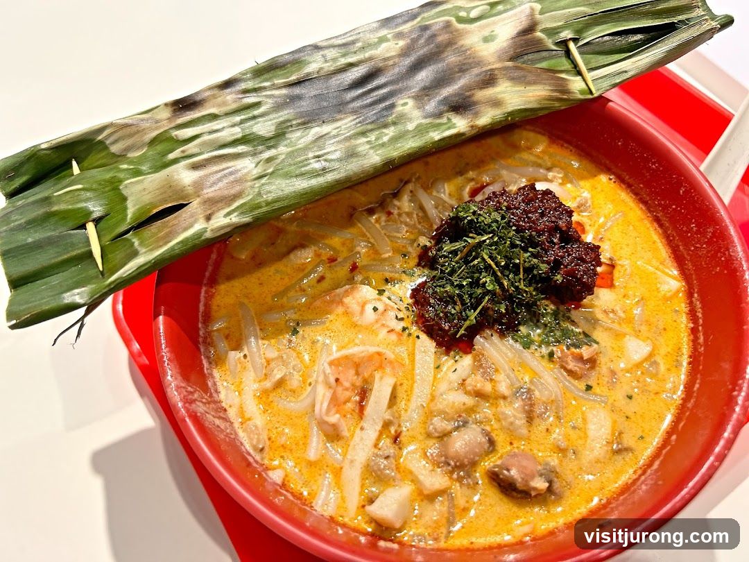 Laksa with Grilled Item