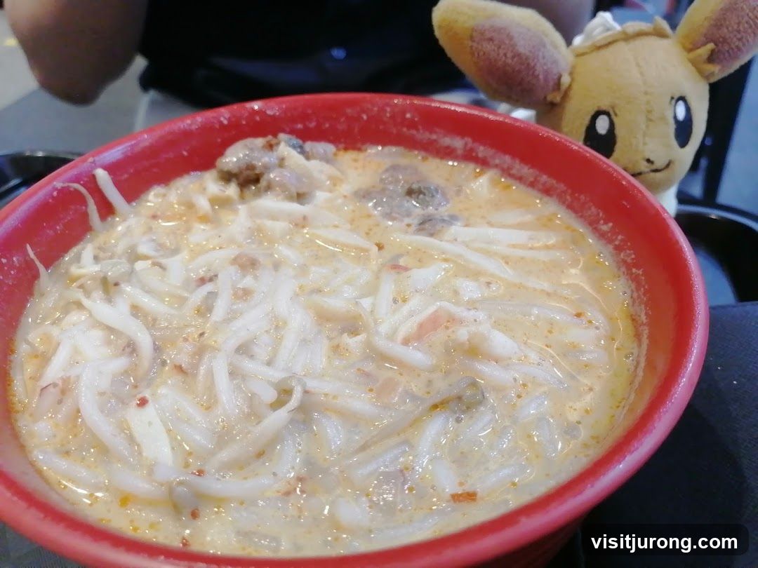 Noodle Soup with Plush Toy