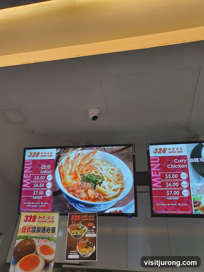 328 Katong Laksa Menu