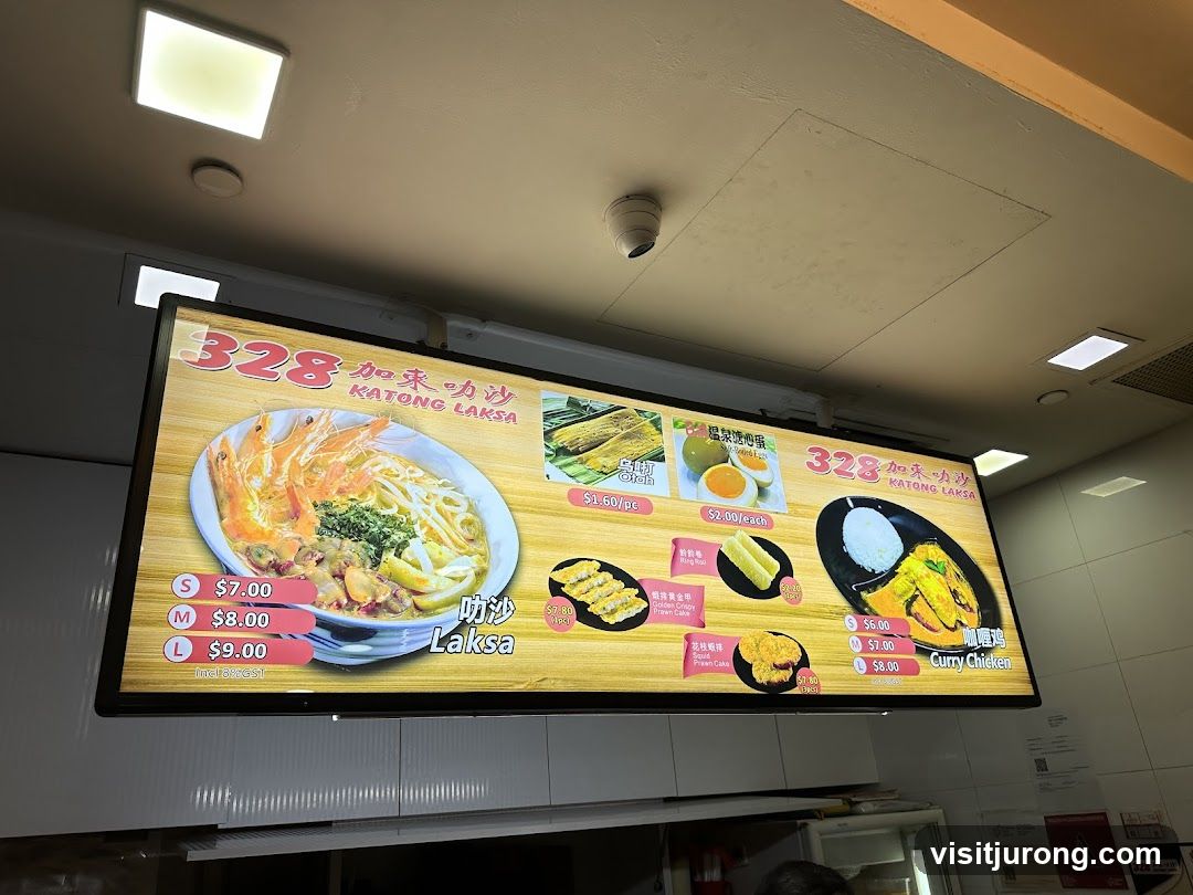 328 Katong Laksa Menu