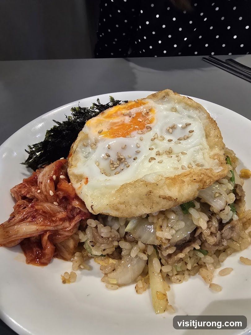 Fried Rice with Egg and Kimchi