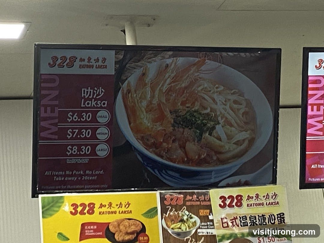 328 Katong Laksa Menu