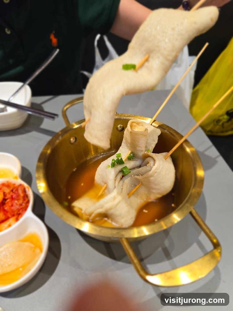 Fish Cakes in Broth