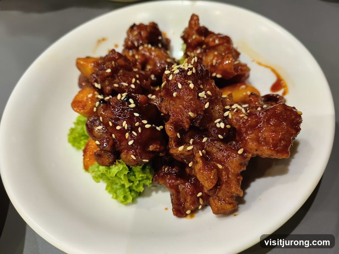 Fried Chicken with Sesame Seeds