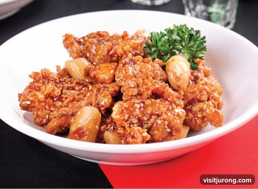Crispy Chicken with Peanuts