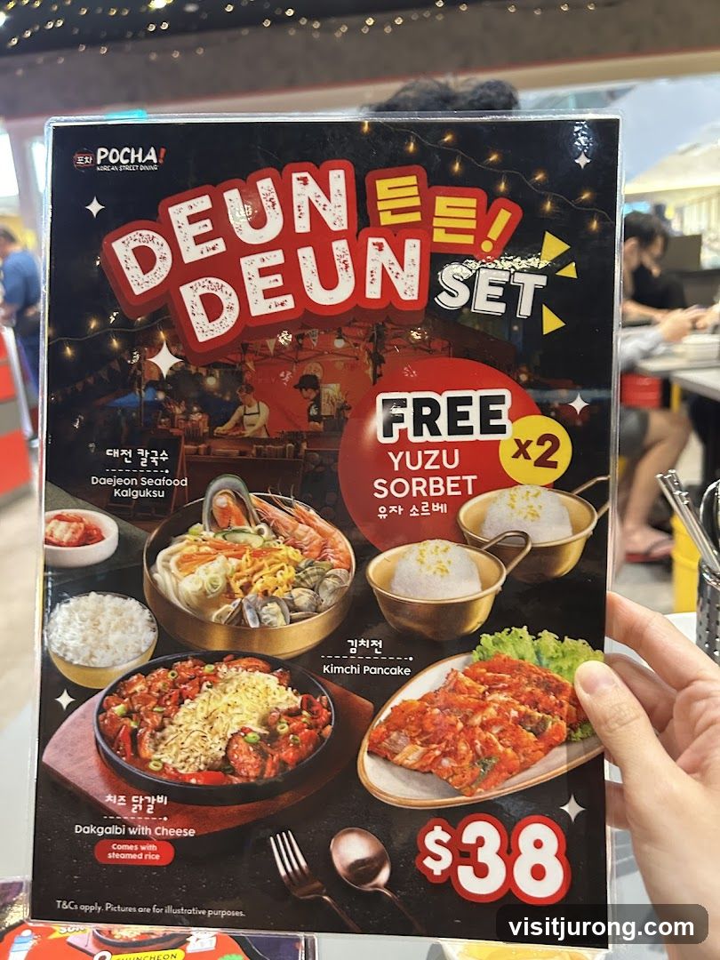 Deun Deun Set Menu