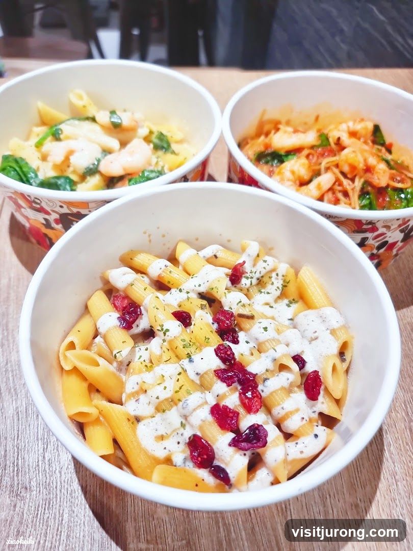 Three Bowls of Pasta