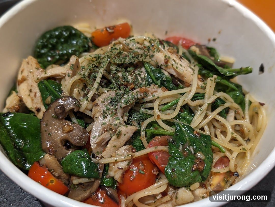 Chicken and Spinach Pasta