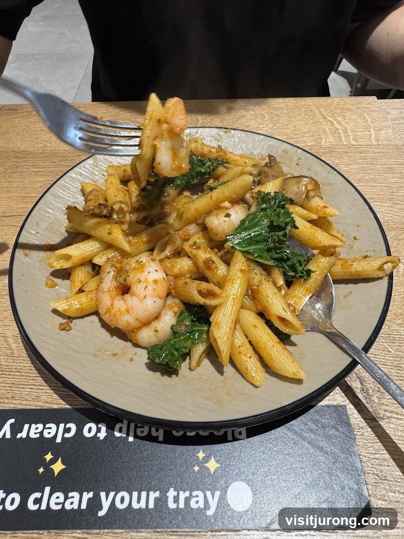 Penne Pasta with Shrimp