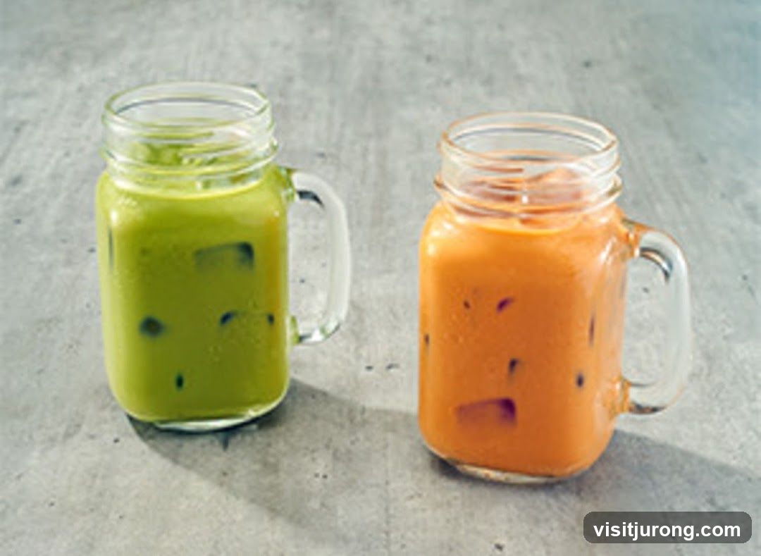 Two Iced Drinks