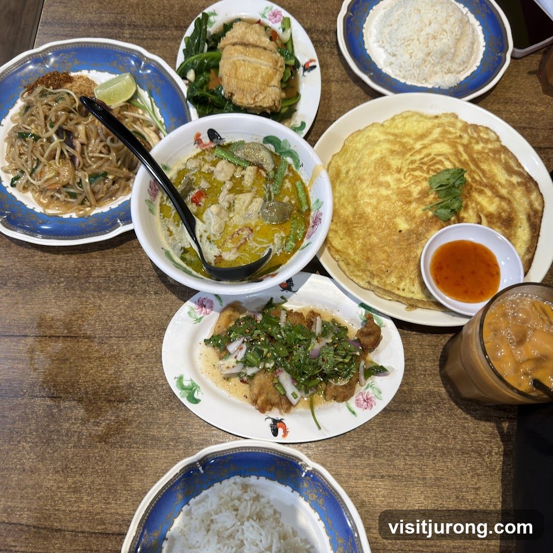 Thai Food Spread