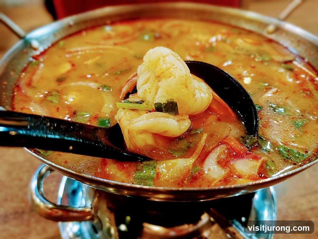 Tom Yum Soup with Shrimp
