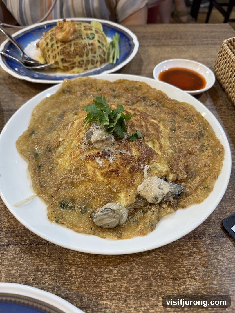 Oyster Omelet and Pad Thai