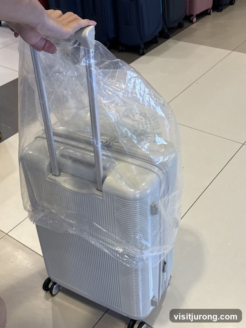 Light Gray Suitcase
