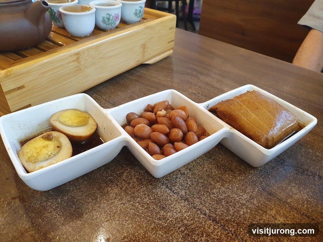 Tea Set with Appetizers