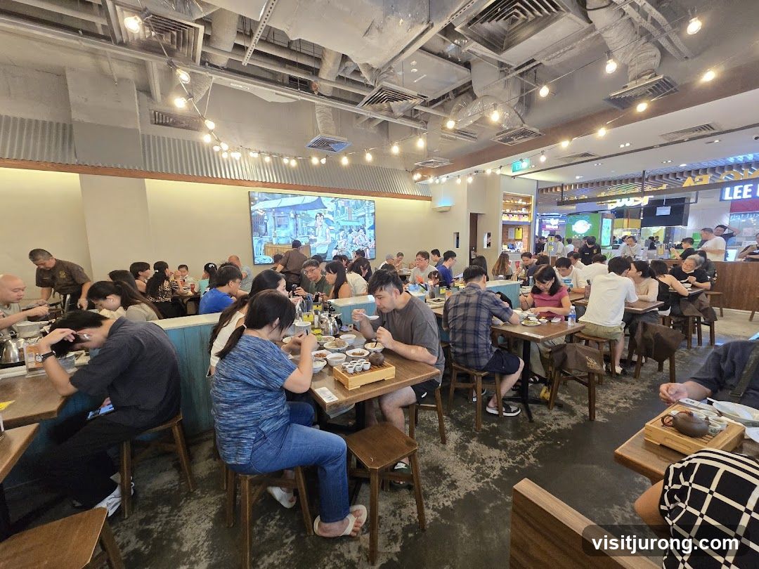 Busy Restaurant Interior