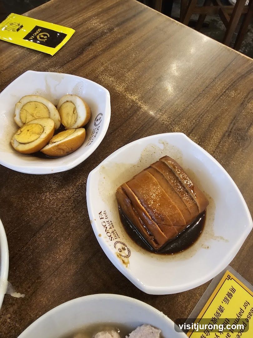 Braised Pork Belly and Eggs