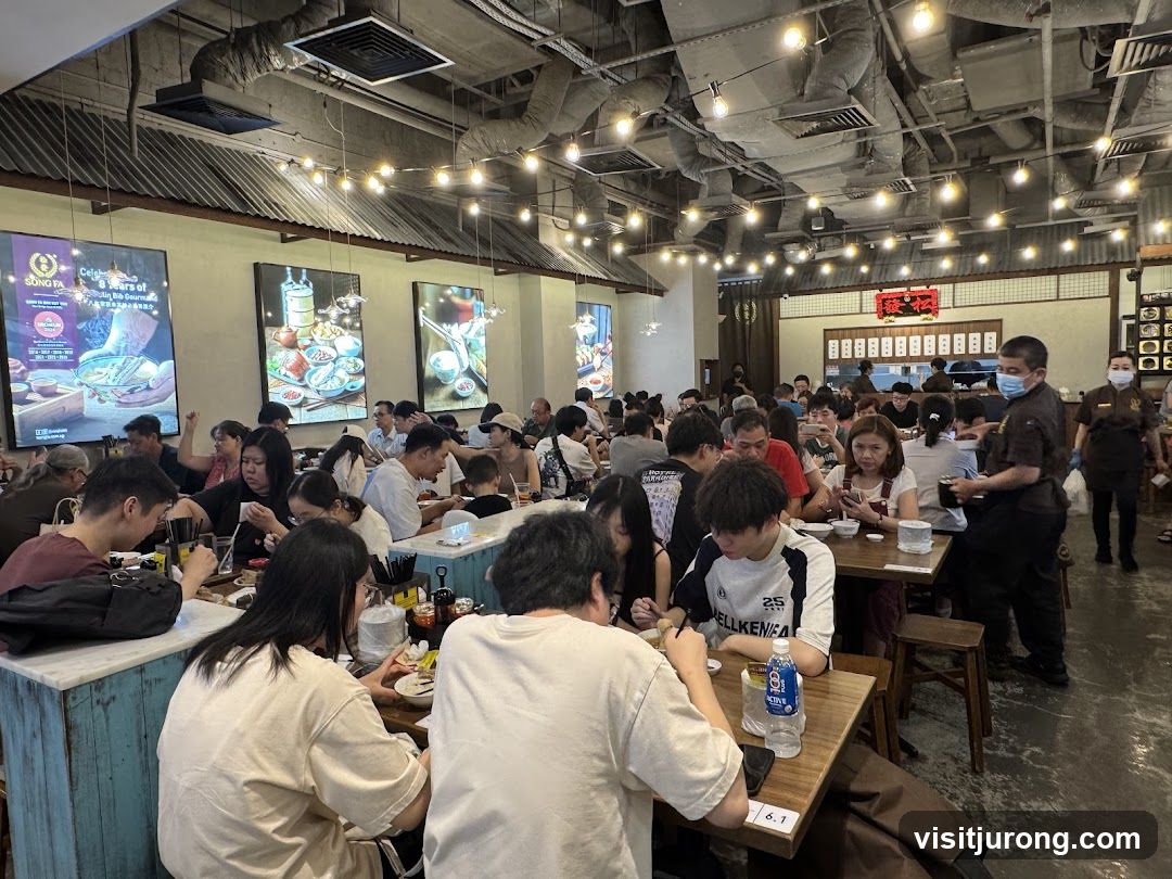Busy Restaurant Interior