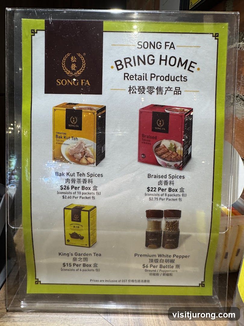 Song Fa Bring Home Retail Products