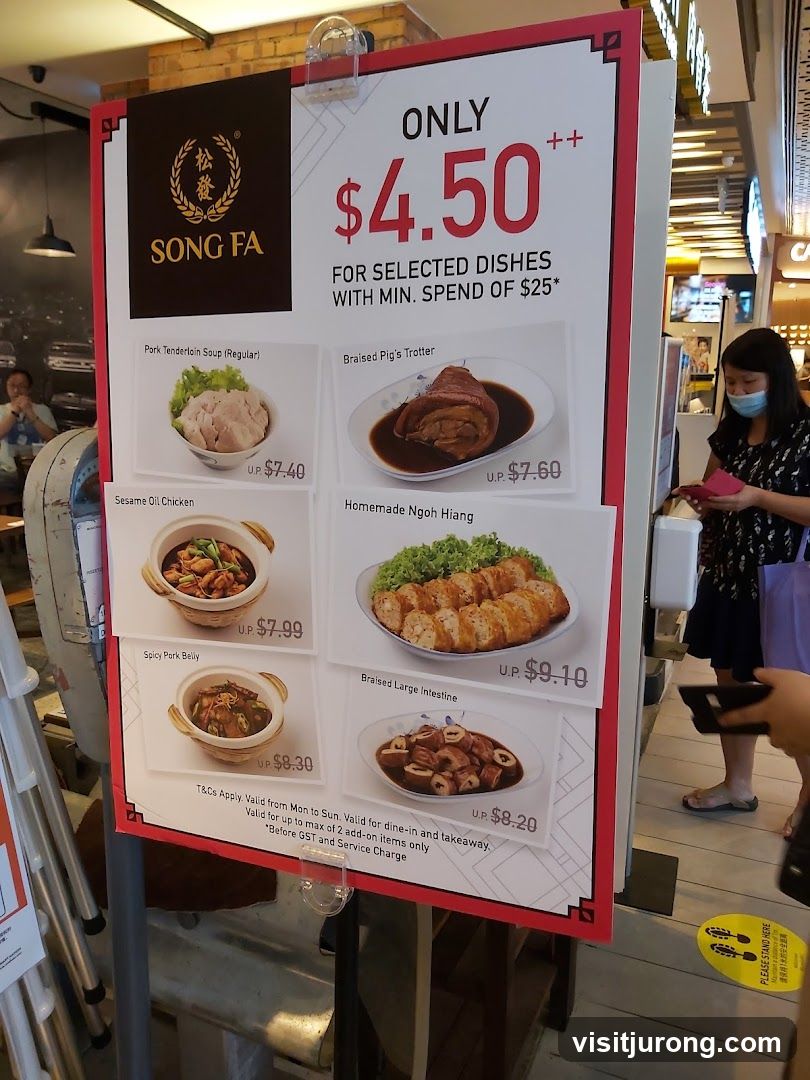 Song Fa Selected Dishes Promotion