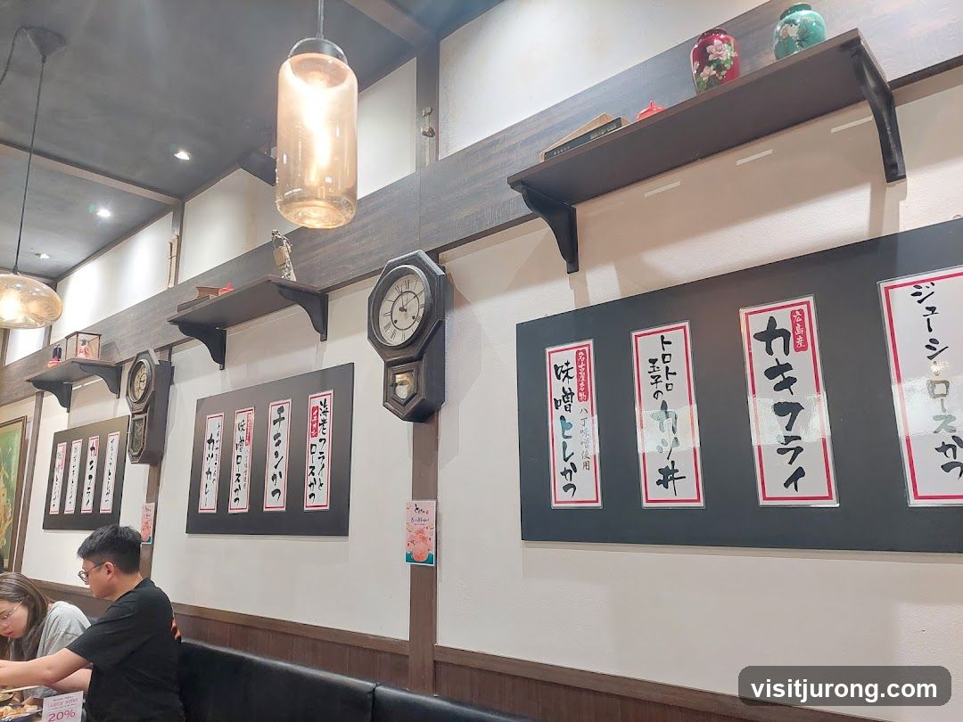 Restaurant Interior with Menu Boards