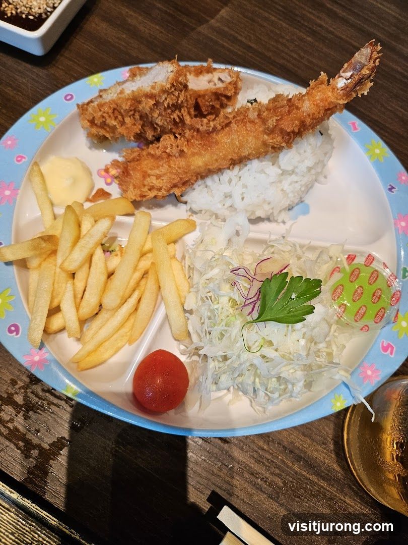 Fried Pork and Shrimp Platter