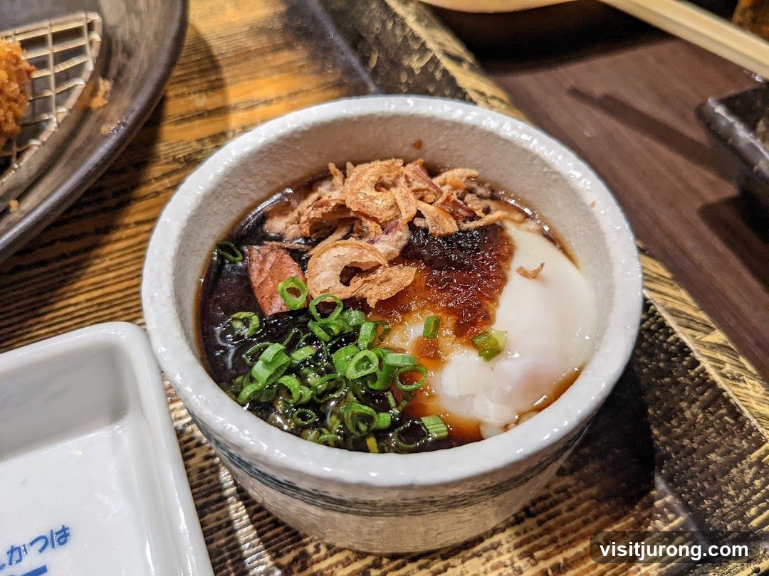 Onsen Tamago with Toppings
