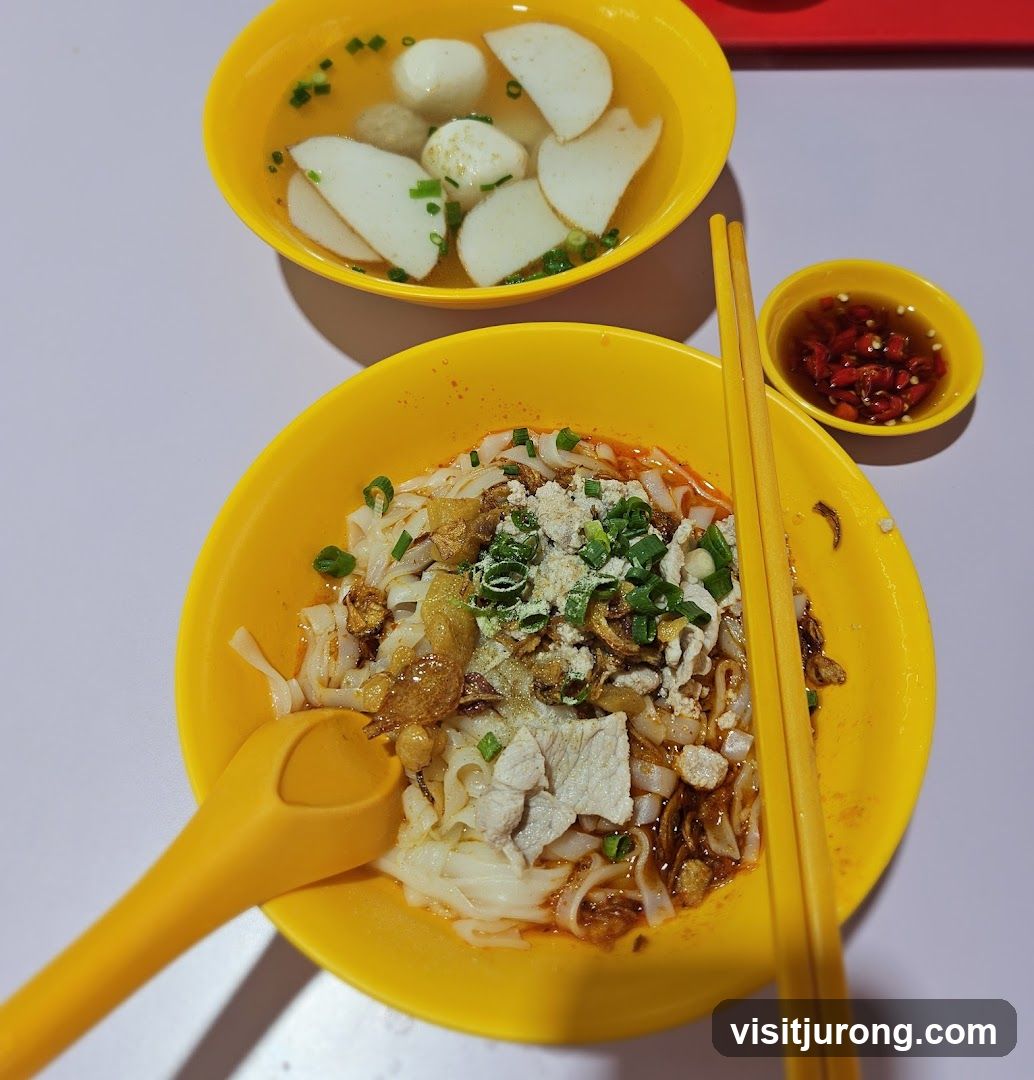 Noodle Soup and Side Dish