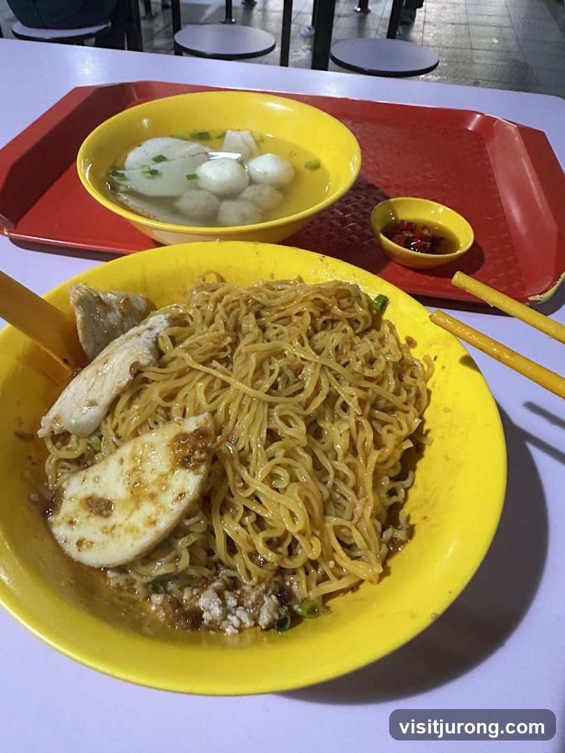 Noodles and Fishball Soup