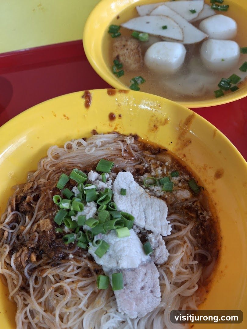 Noodles with Soup