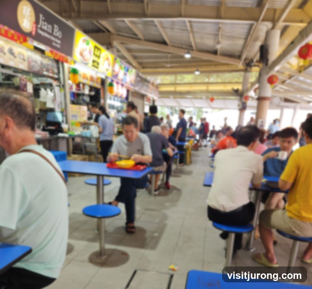 Food Court Scene