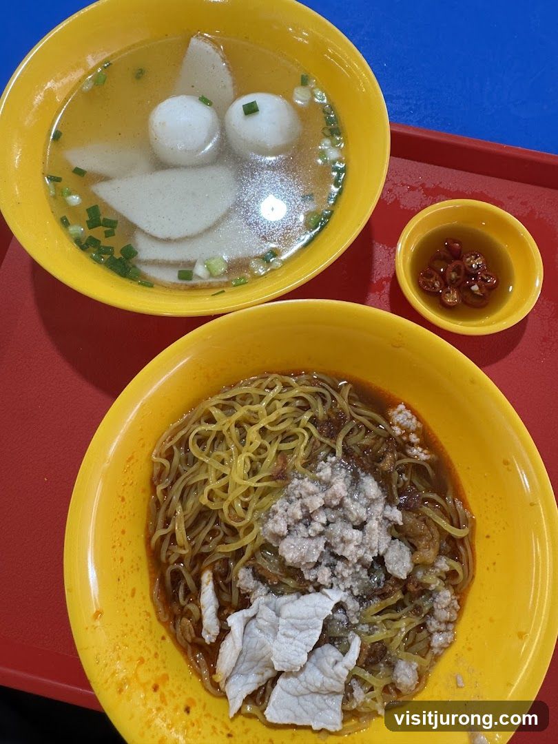 Noodles and Fishball Soup